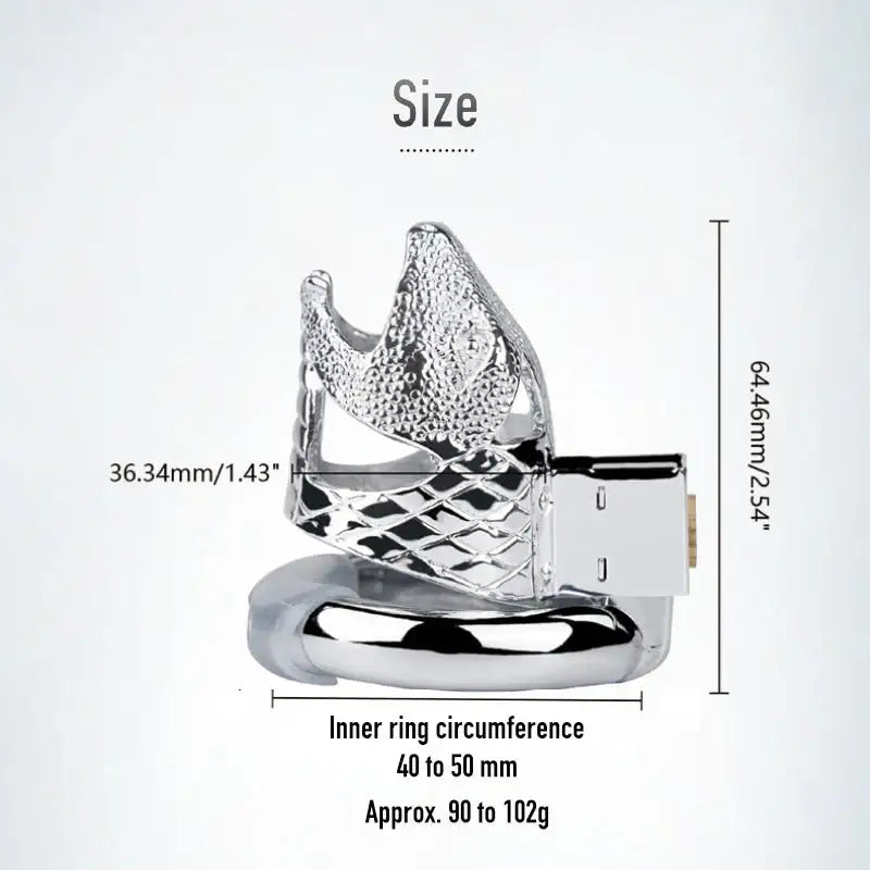 Serpent - Chastity Cage - Frisky Business Adult Sex Toys Shop