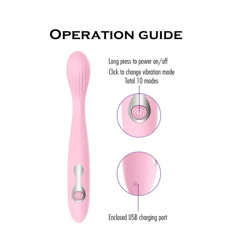 Single Vibrator - Soft Flexible Neck - Frisky Business Adult Sex Toys Shop