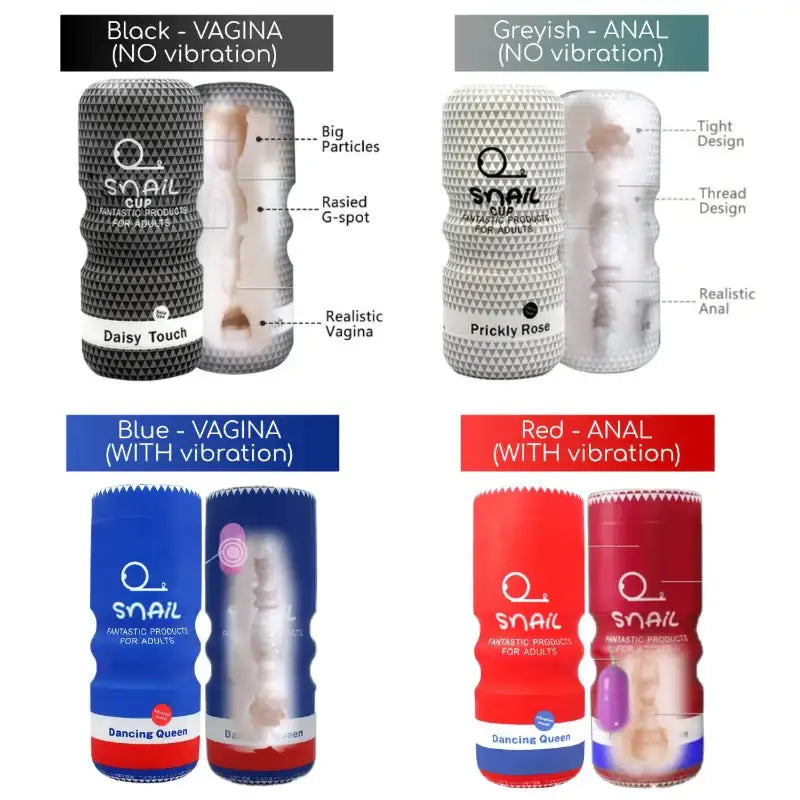 SNAIL™ Cup - Men Stroker - Frisky Business Adult Sex Toys Shop