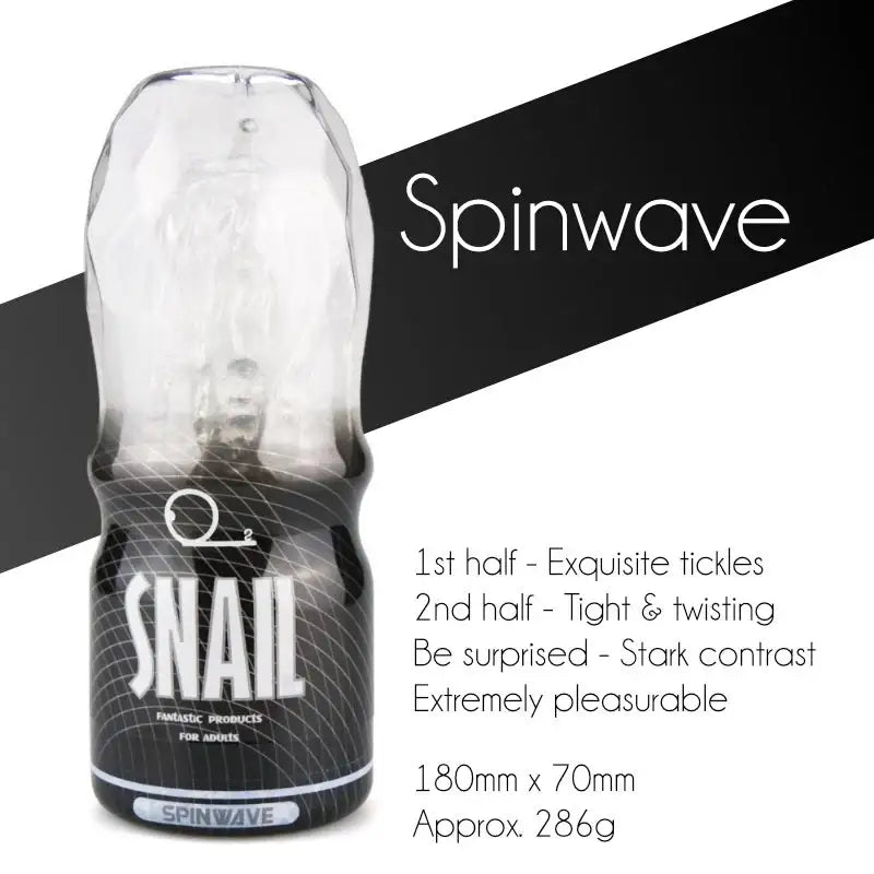 Snail™ Transparent Male Masturbation - Frisky Business Adult Sex Toys Shop