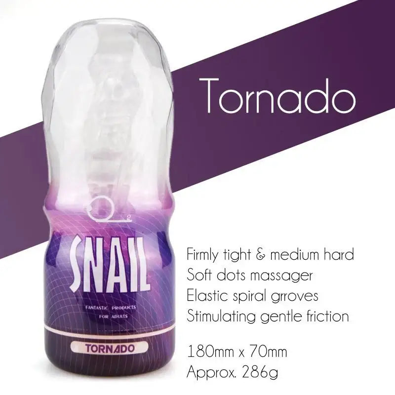 Snail™ Transparent Male Masturbation - Frisky Business Adult Sex Toys Shop