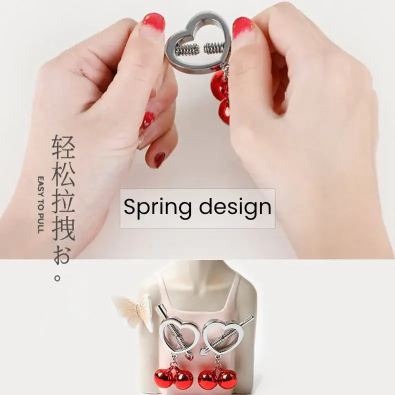 Sping Nipple Clamps, Adult Unisex BDSM Sex Toys - Frisky Business Adult Sex Toys Shop