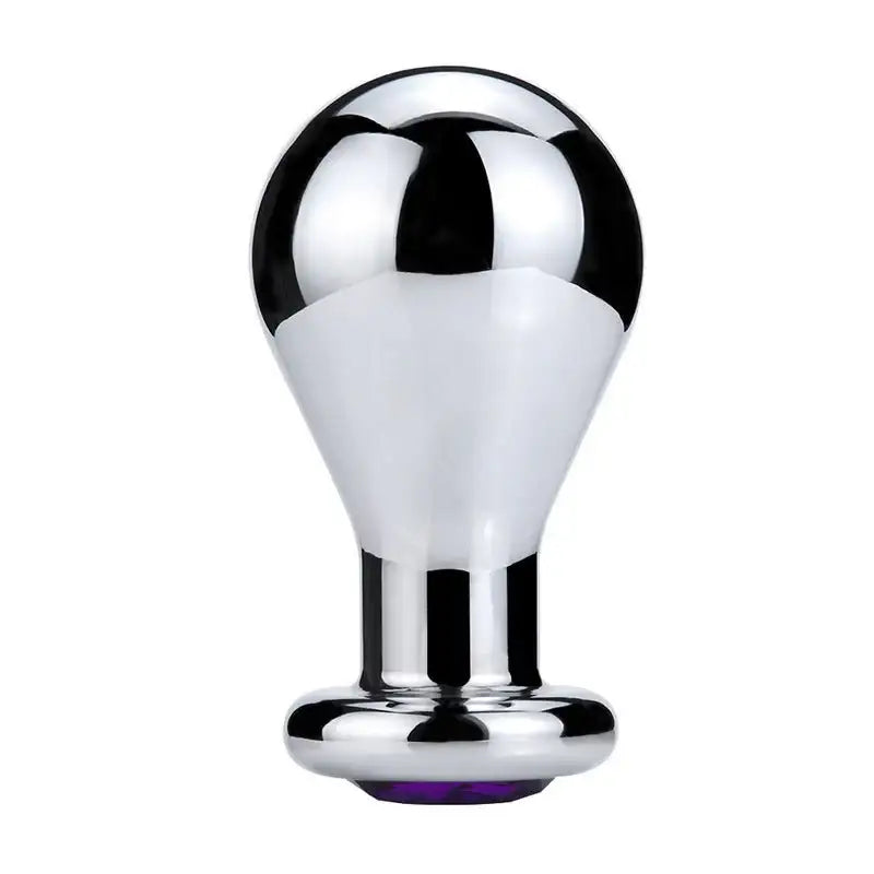 Stainless Steel - Bulb Plug - Frisky Business Adult Sex Toys Shop