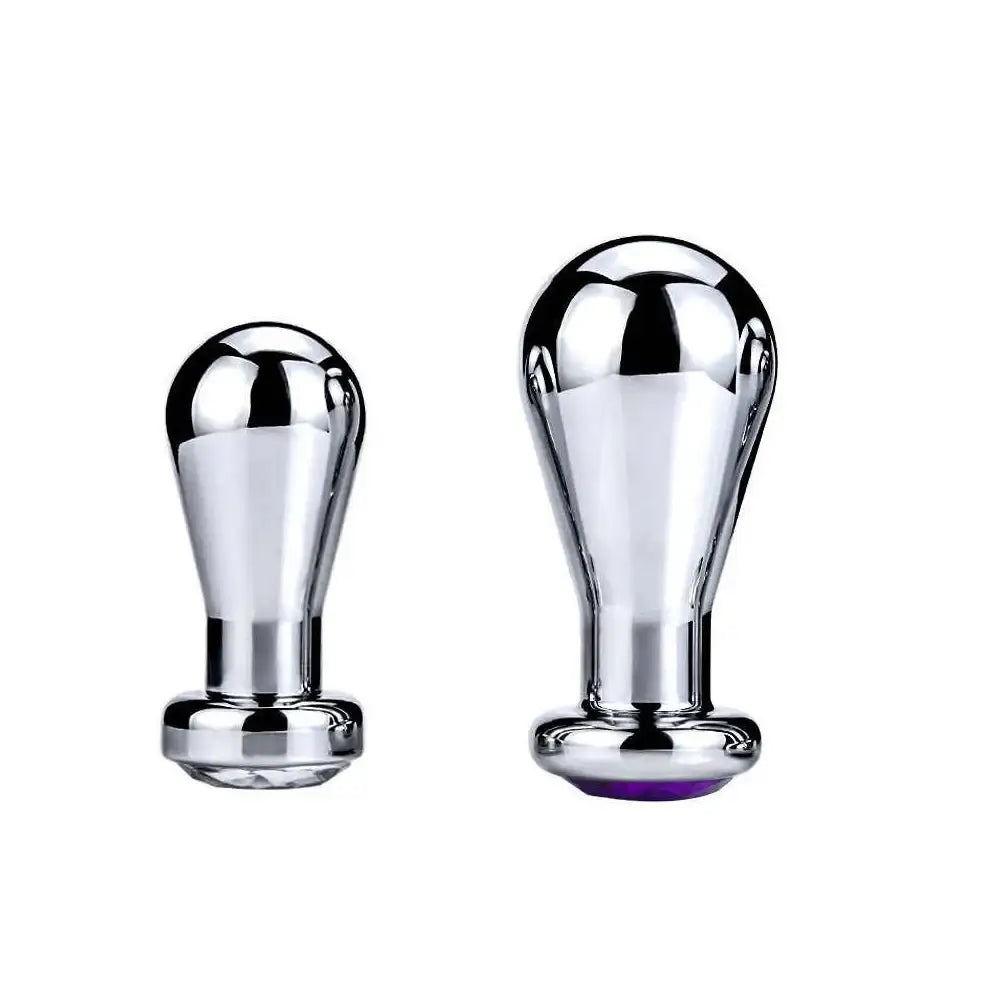 Stainless Steel - Bulb Plug - Frisky Business Adult Sex Toys Shop