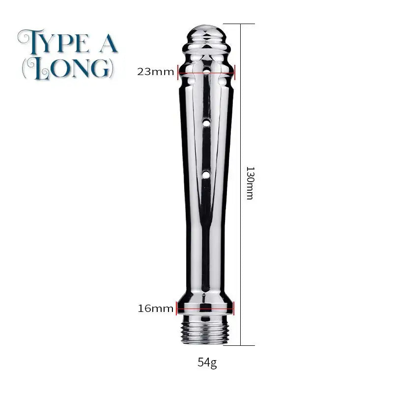 Stainless Steel Enema Nozzle - Frisky Business Adult Sex Toys Shop