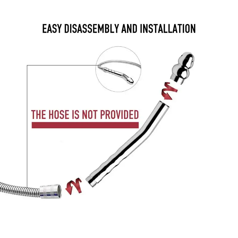 Stainless Steel Enema Nozzle - Frisky Business Adult Sex Toys Shop