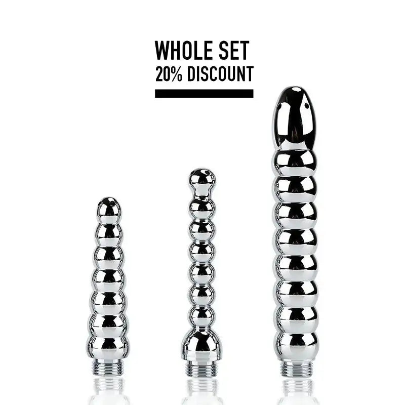 Stainless Steel Enema Nozzle - Frisky Business Adult Sex Toys Shop