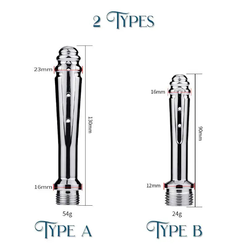 Stainless Steel Enema Nozzle - Frisky Business Adult Sex Toys Shop