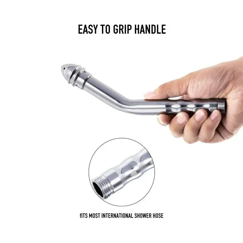 Stainless Steel Enema Nozzle - Frisky Business Adult Sex Toys Shop