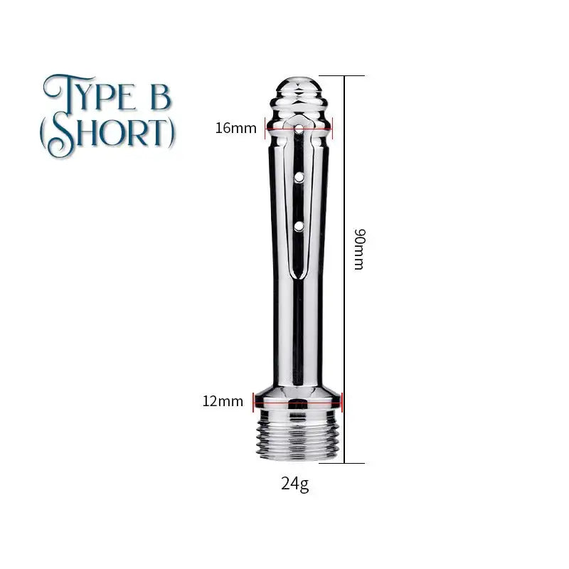 Stainless Steel Enema Nozzle - Frisky Business Adult Sex Toys Shop
