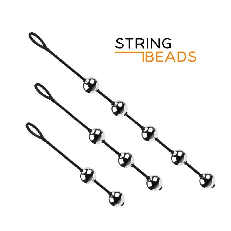 Stainless Steel String Beads - Frisky Business Adult Sex Toys Shop