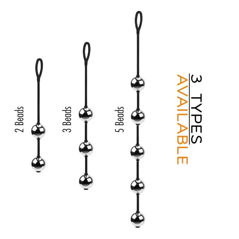 Stainless Steel String Beads - Frisky Business Adult Sex Toys Shop