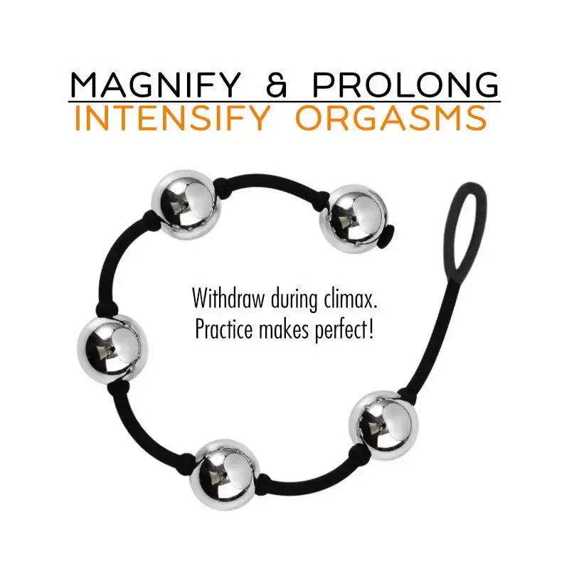 Stainless Steel String Beads - Frisky Business Adult Sex Toys Shop