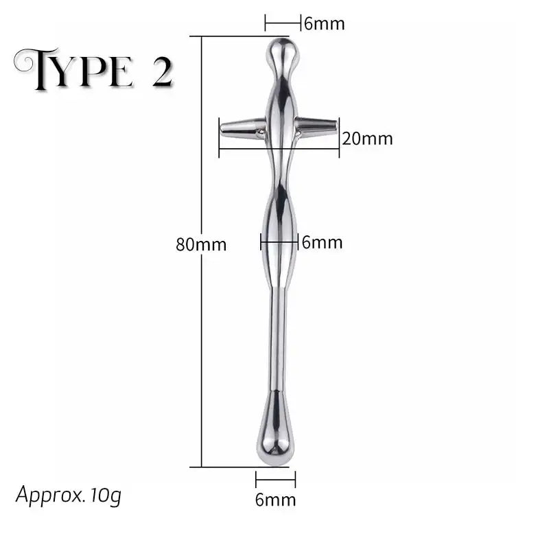 Stainless Steel Urethra Sounding - Frisky Business Adult Sex Toys Shop