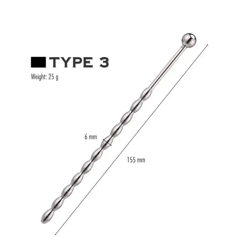 Stainless Steel - Urethra Sounding - Frisky Business Adult Sex Toys Shop