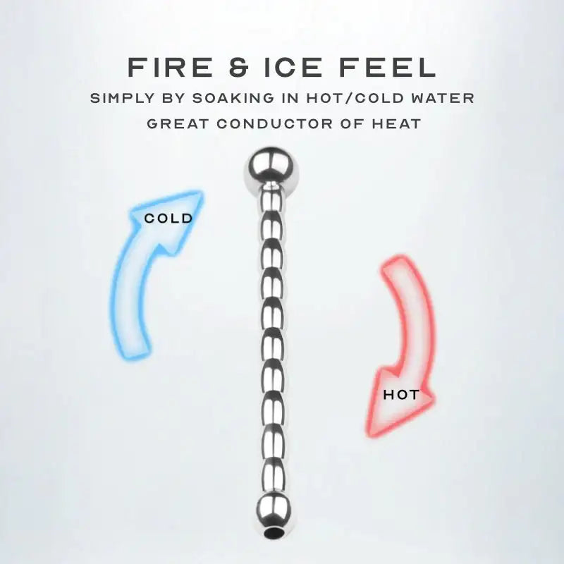 Stainless Steel Urethra Sounding - Frisky Business Adult Sex Toys Shop