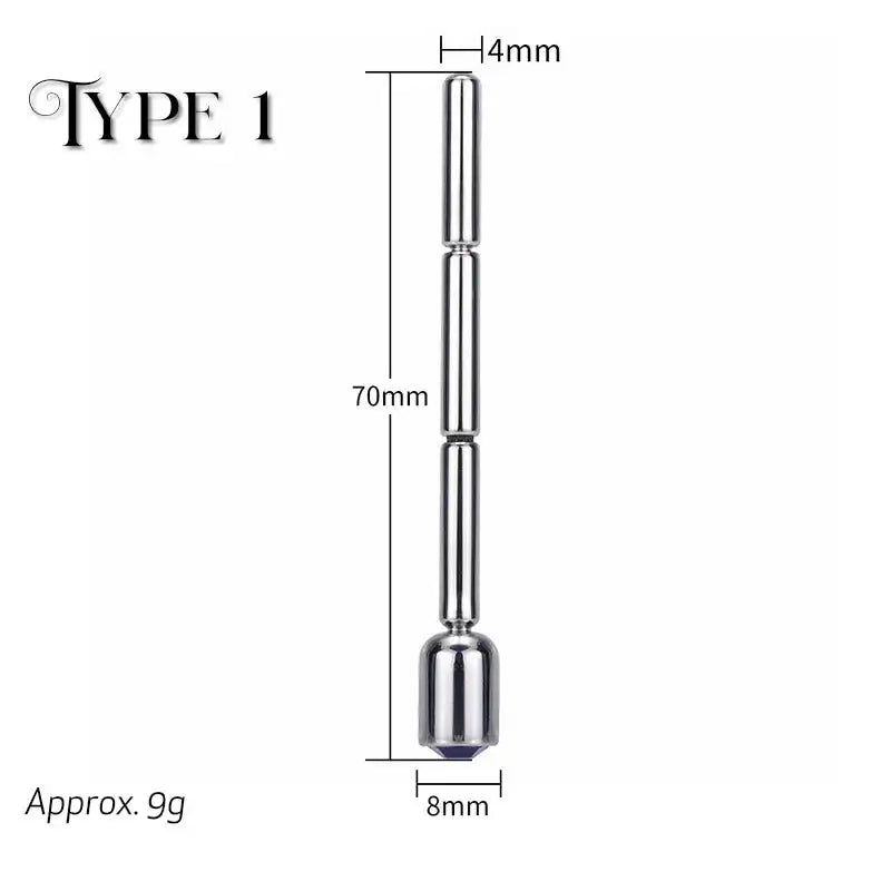 Stainless Steel Urethra Sounding - Frisky Business Adult Sex Toys Shop