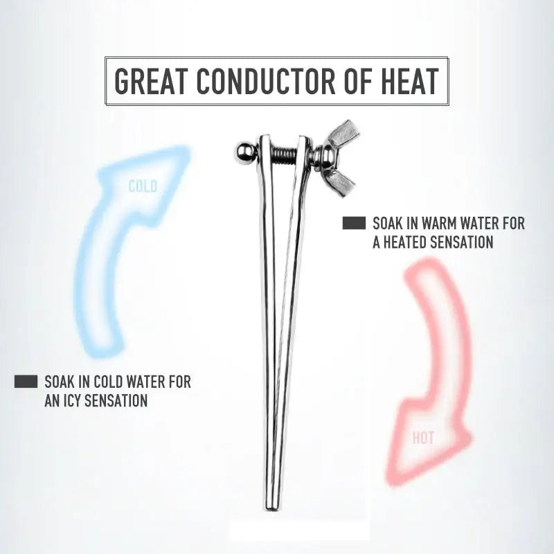 Stainless Steel Urethra Stretcher/Sounding - Frisky Business Adult Sex Toys Shop