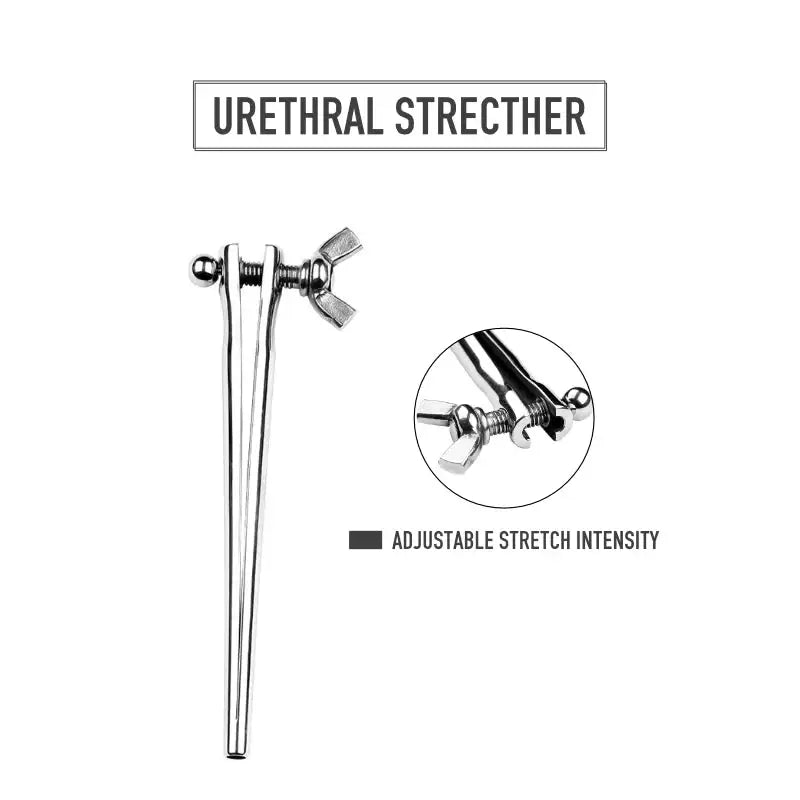 Stainless Steel Urethra Stretcher/Sounding - Frisky Business Adult Sex Toys Shop