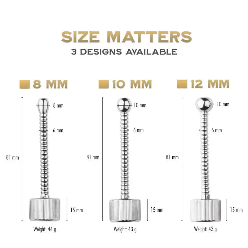 Stainless Steel Urethral Sounding - Frisky Business Adult Sex Toys Shop