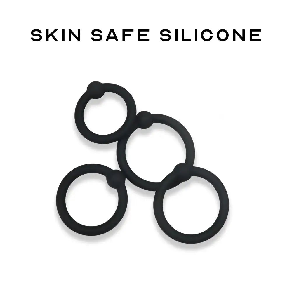 Stay Hard - Beaded Penis Ring - Frisky Business Adult Sex Toys Shop