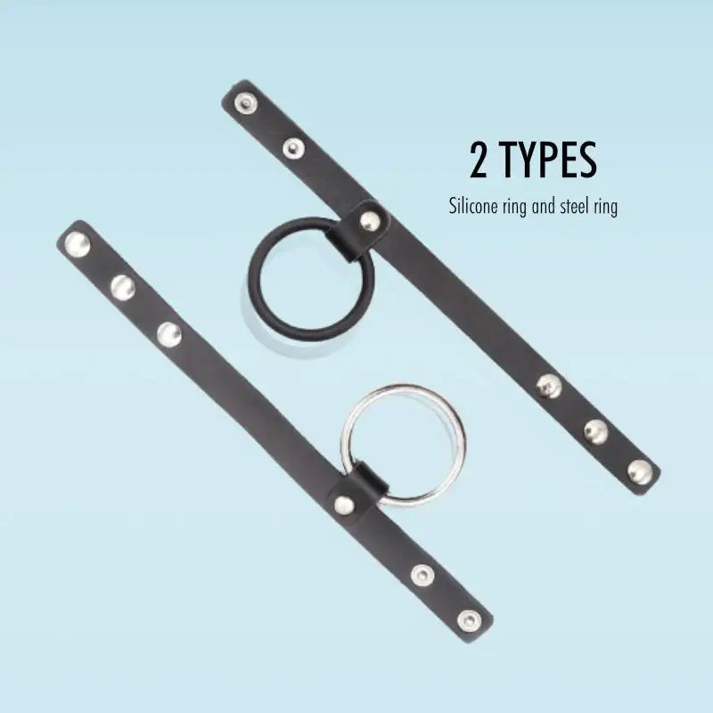 Steel and Seal Combo - Dual Cock Rings - Frisky Business Adult Sex Toys Shop