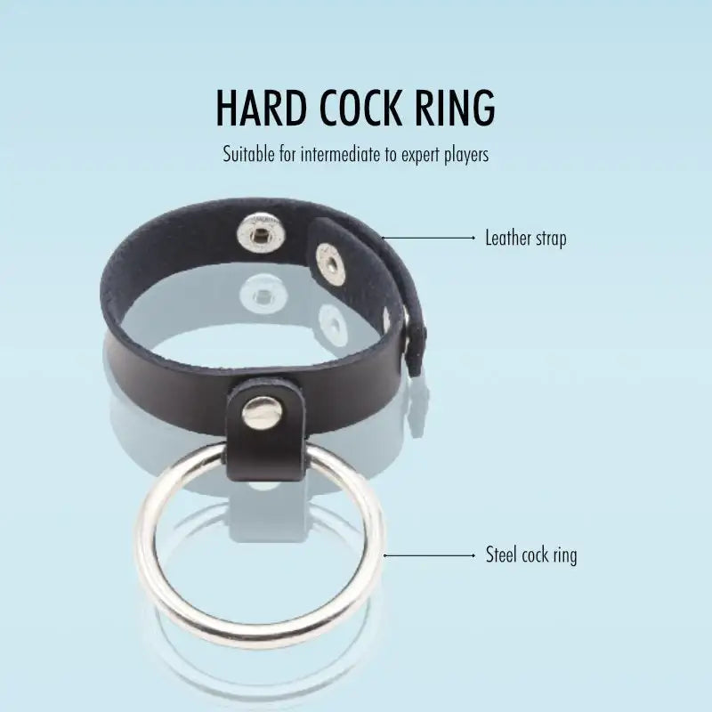 Steel and Seal Combo - Dual Cock Rings - Frisky Business Adult Sex Toys Shop