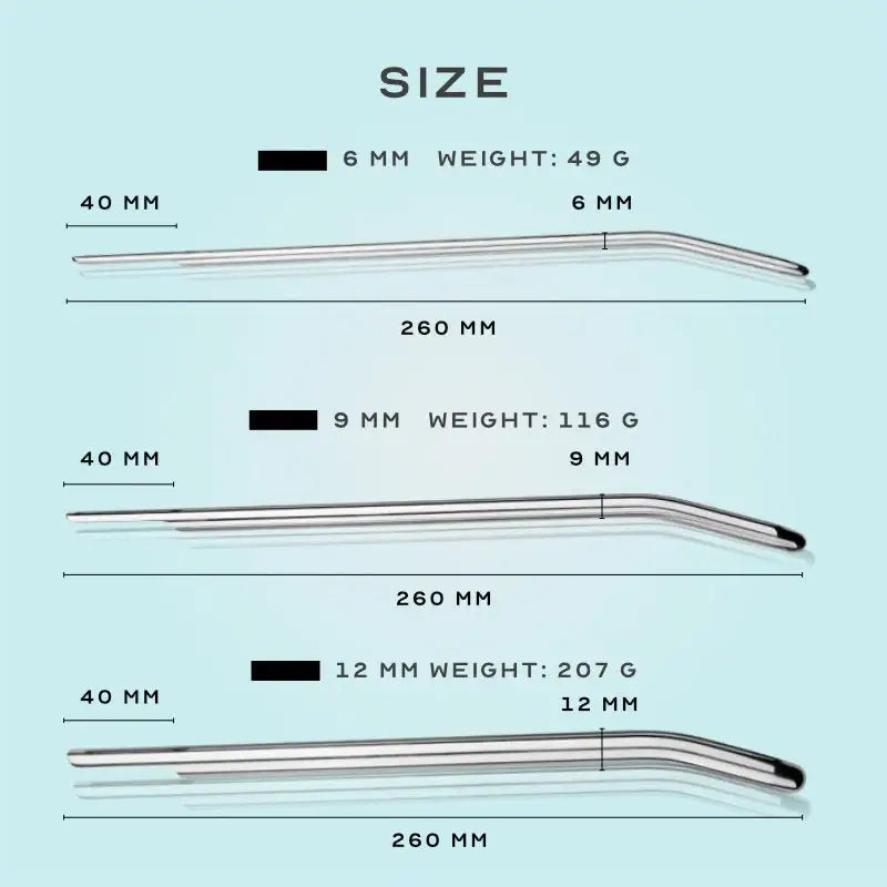 Steel Flow - Steel Urethral Sounding - Frisky Business Adult Sex Toys Shop