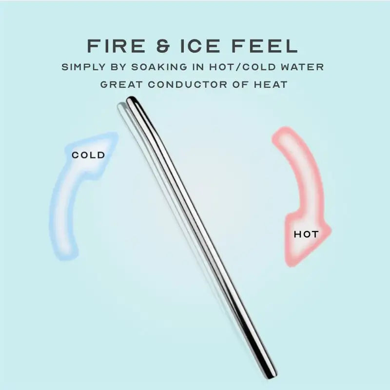 Steel Flow - Steel Urethral Sounding - Frisky Business Adult Sex Toys Shop