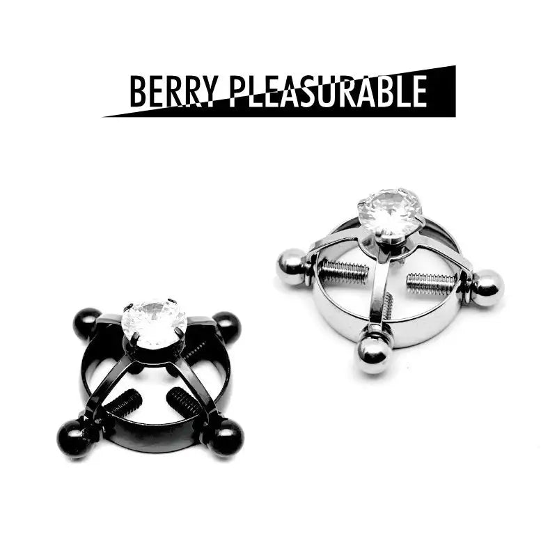 Steel Tease – Nipple Clamps - Frisky Business Adult Sex Toys Shop