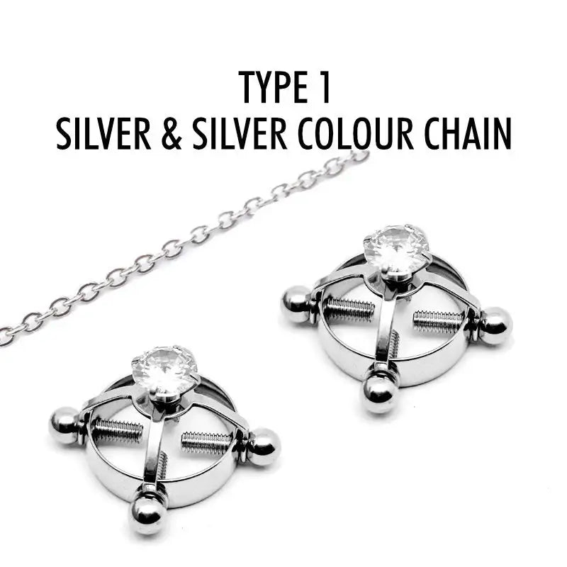 Steel Tease – Nipple Clamps - Frisky Business Adult Sex Toys Shop