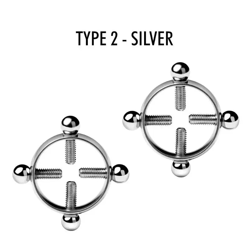 Steel Tease – Nipple Clamps - Frisky Business Adult Sex Toys Shop