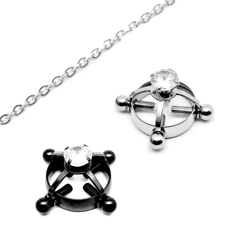 Steel Tease – Nipple Clamps - Frisky Business Adult Sex Toys Shop