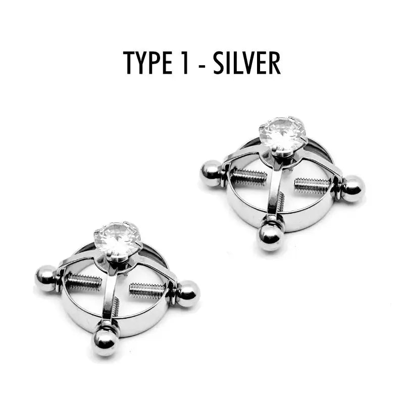 Steel Tease – Nipple Clamps - Frisky Business Adult Sex Toys Shop