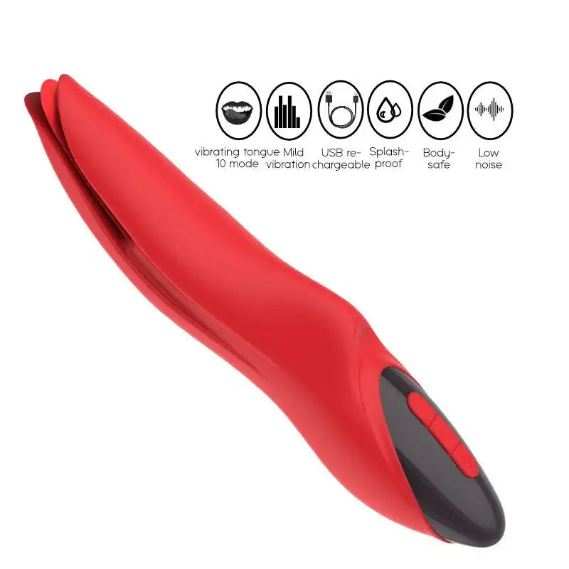 Suave Lover Tongue Vibrator - Frisky Business Adult Sex Toys Shop