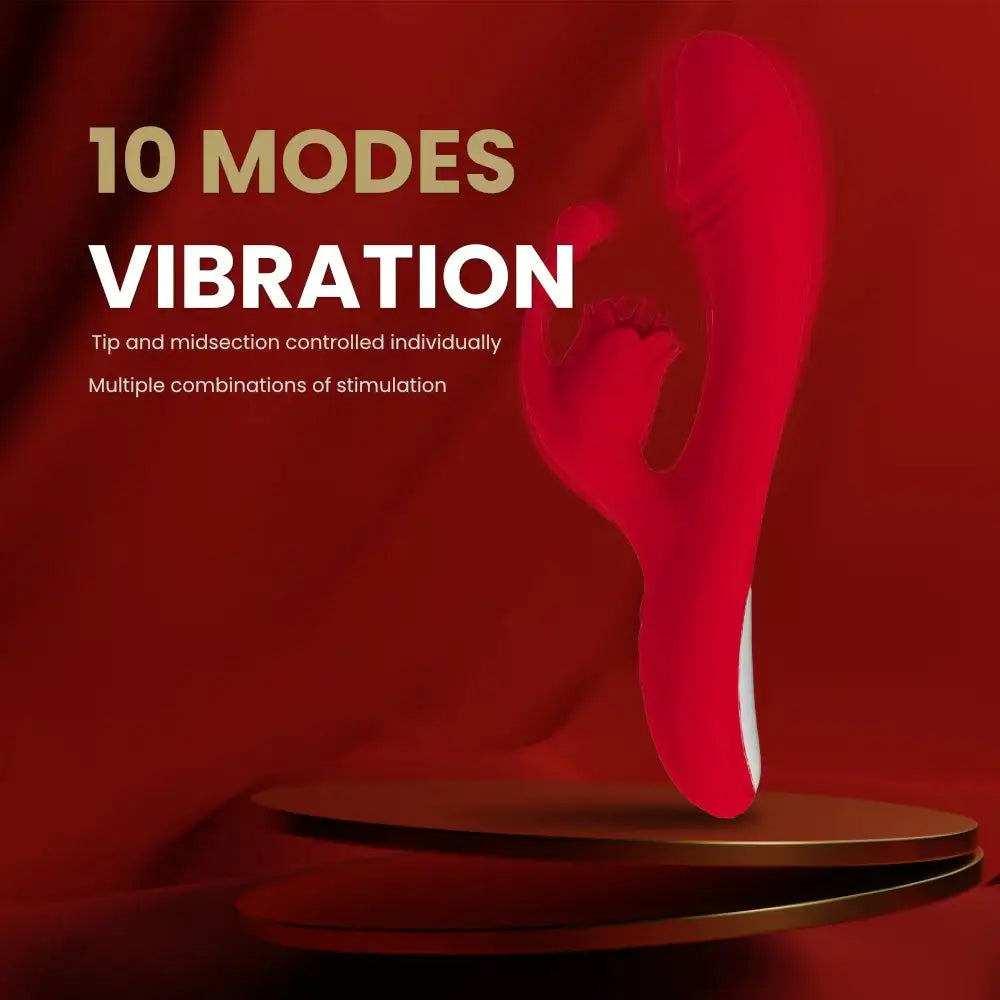 Sultry Scarlet - Dual Motor Powerful Vibrator - Frisky Business Adult Sex Toys Shop