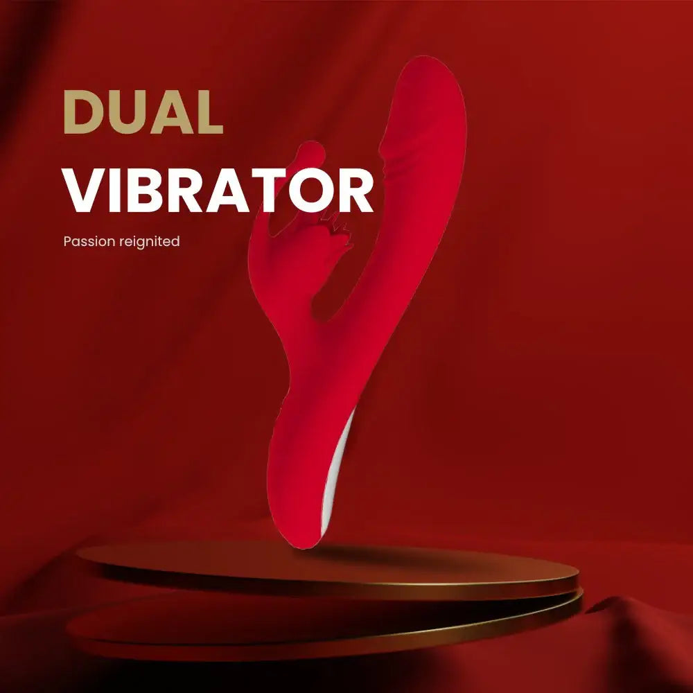 Sultry Scarlet - Dual Motor Powerful Vibrator - Frisky Business Adult Sex Toys Shop