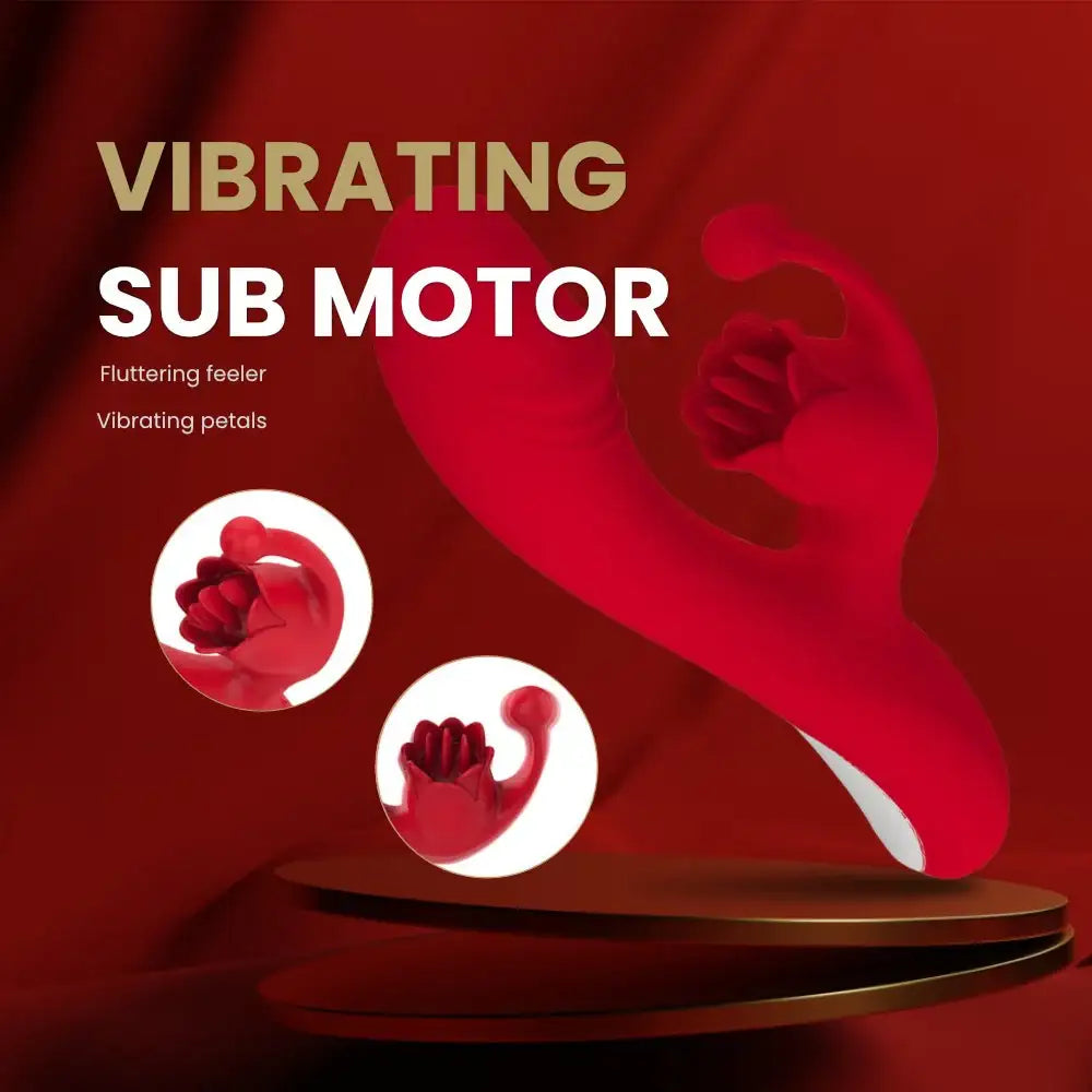 Sultry Scarlet - Dual Motor Powerful Vibrator - Frisky Business Adult Sex Toys Shop