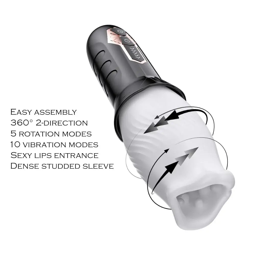 The Cyclone - Automatic Spinning Stroker with Vibration - Frisky Business Adult Sex Toys Shop