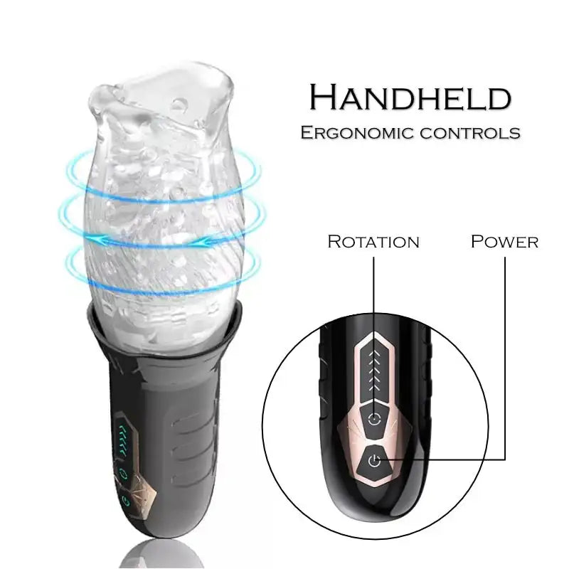 The Cyclone - Automatic Spinning Stroker with Vibration - Frisky Business Adult Sex Toys Shop