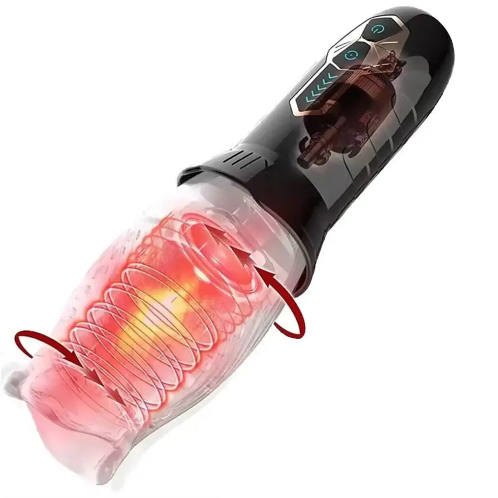 The Cyclone - Automatic Spinning Stroker with Vibration - Frisky Business Adult Sex Toys Shop