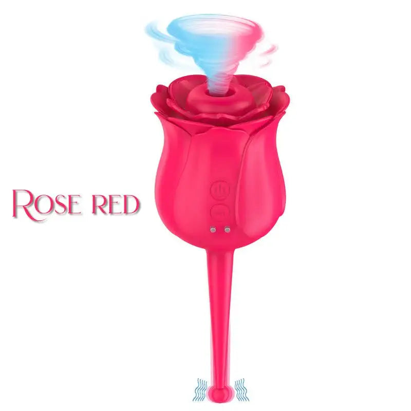 The Rose - Dual Action Clitoral Stimulator - Frisky Business Adult Sex Toys Shop