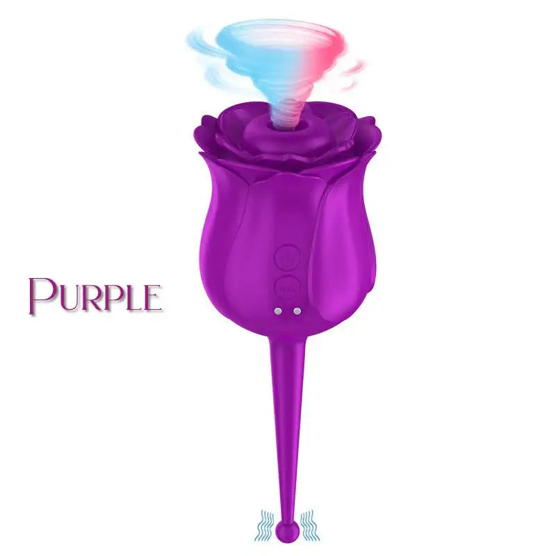 The Rose - Dual Action Clitoral Stimulator - Frisky Business Adult Sex Toys Shop