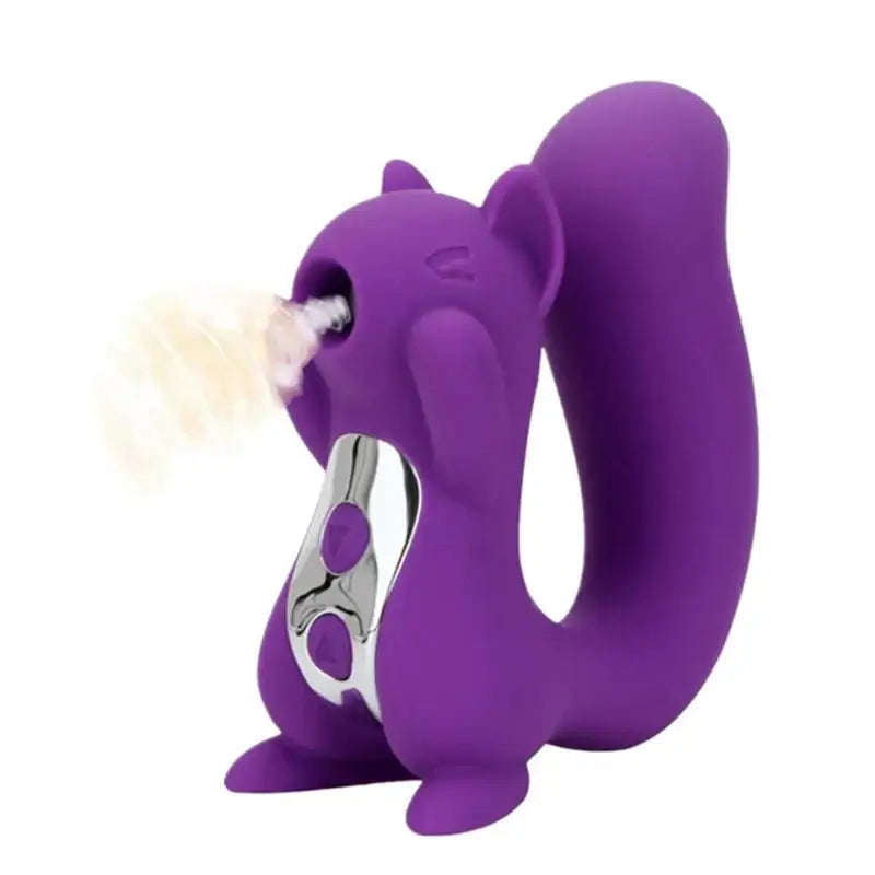 The Squirrel - 2 in 1 Clitoris Sucking Vibrator - Frisky Business Adult Sex Toys Shop