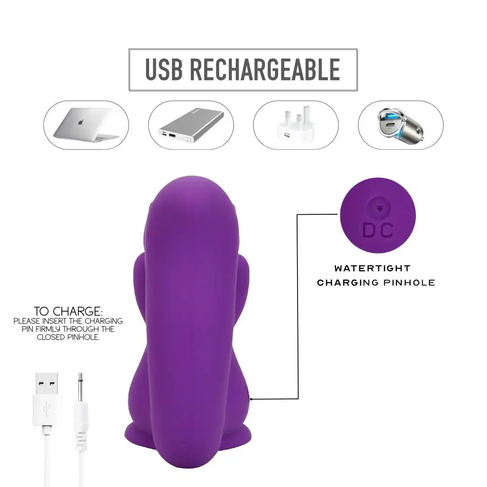 The Squirrel - 2 in 1 Clitoris Sucking Vibrator - Frisky Business Adult Sex Toys Shop