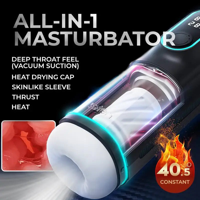 Thrust Master Pro - Automatic Thrusting Masturbator - Frisky Business Adult Sex Toys Shop
