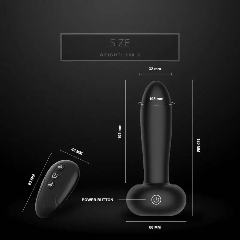 Thrust Master - Thrusting Stimulator, Suitable for Front and Rear - Frisky Business Adult Sex Toys Shop
