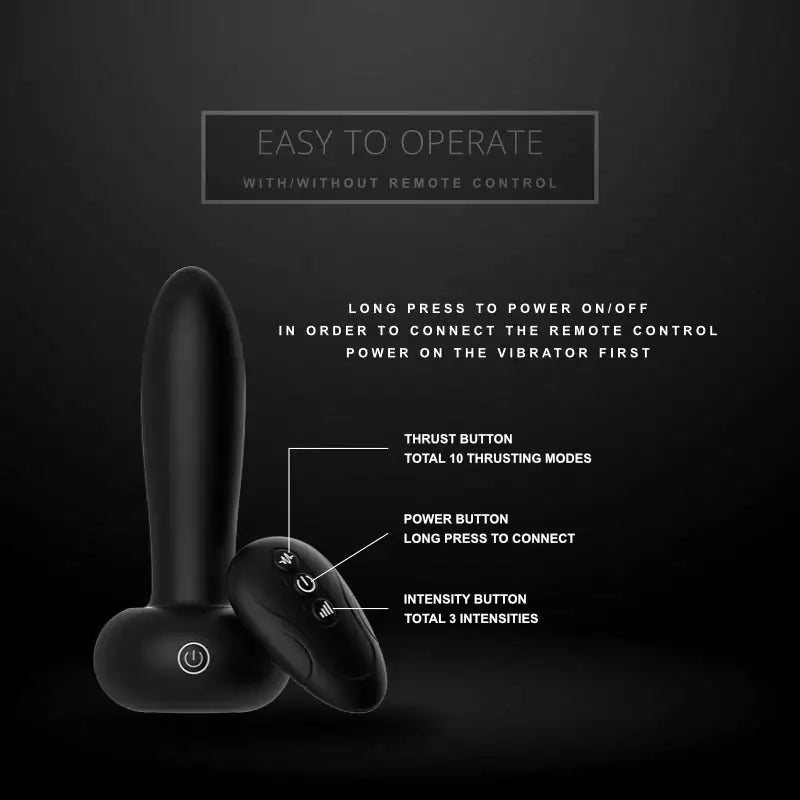 Thrust Master - Thrusting Stimulator, Suitable for Front and Rear - Frisky Business Adult Sex Toys Shop