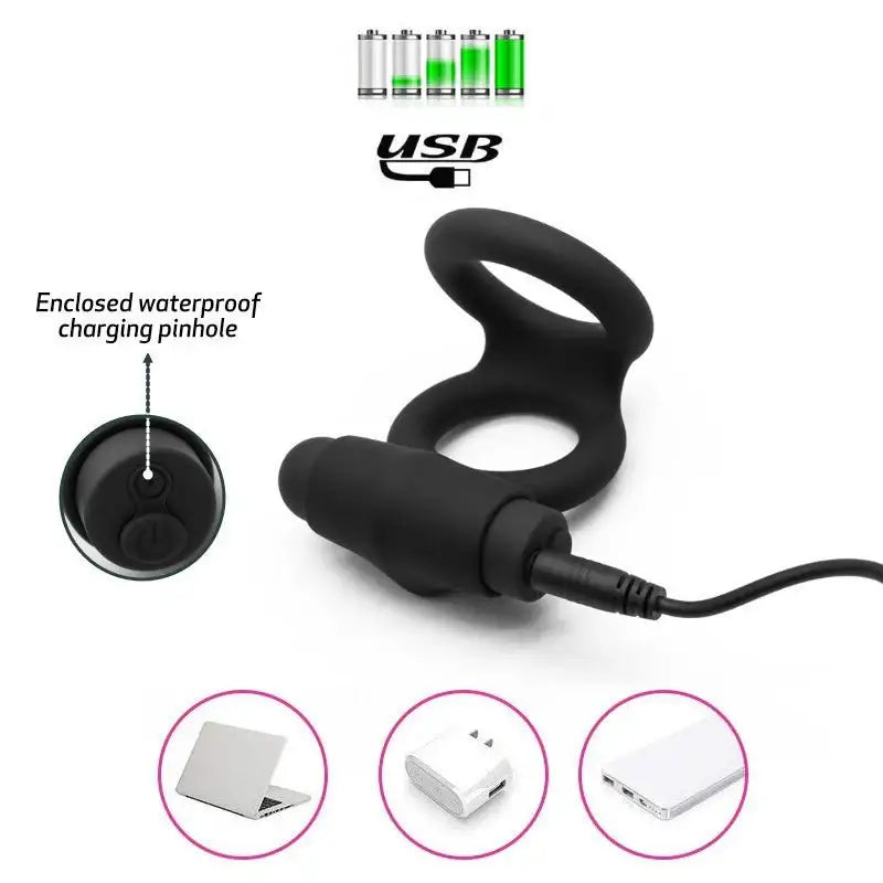 Thunder - Vibrating Cock Ring - Frisky Business Adult Sex Toys Shop