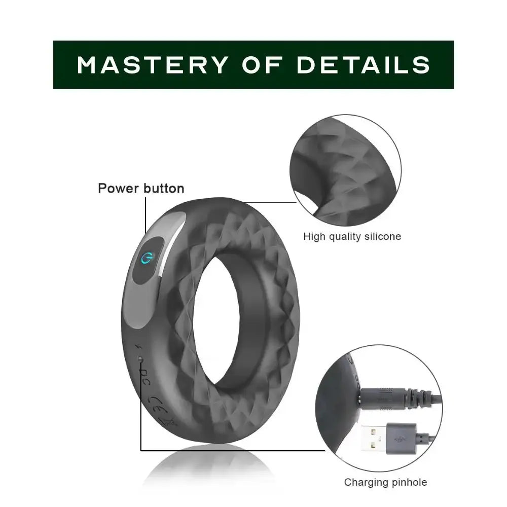 Titan - Vibrating Penis Ring - Frisky Business Adult Sex Toys Shop